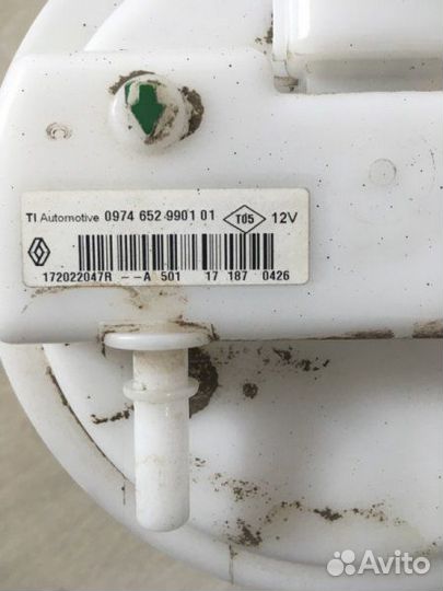 Бензонасос Топливный насос Renault logan 2