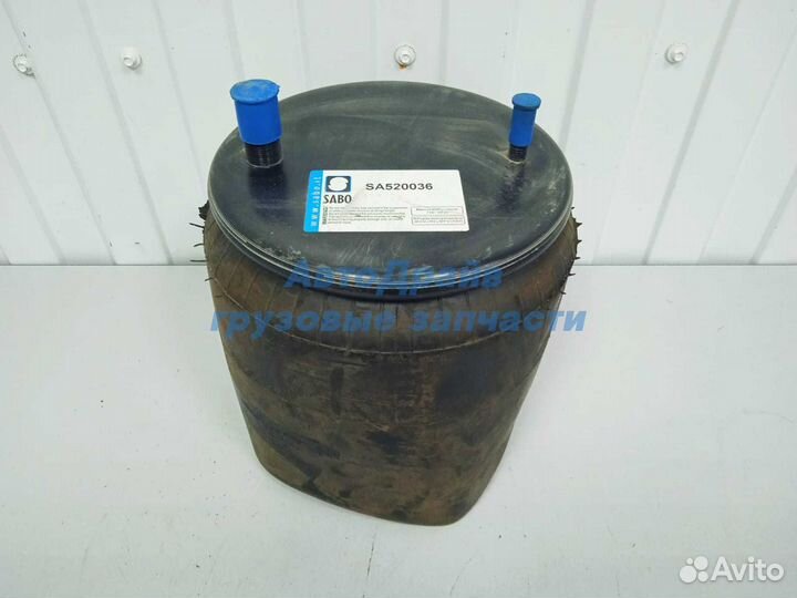 Пневморессора ROR без стакана 1шп.-M12 + 1шп.-штуц