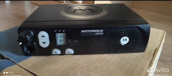 Автомобильная рация motorola