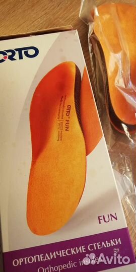 Ортопедические стельки новые