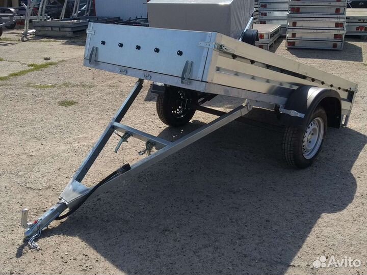 Прицеп легковой размер кузова 2.54*1.3 оцинкованны