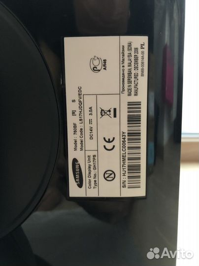 Монитор Samsung BF 760