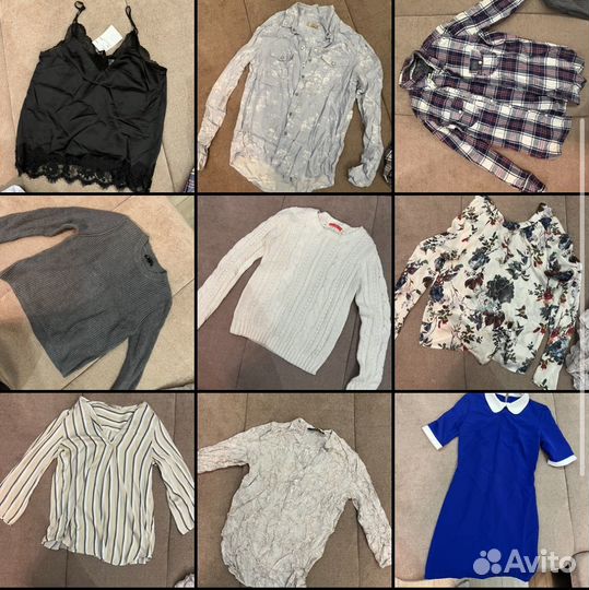 Шорты, блузки, кофты, купальники, платья