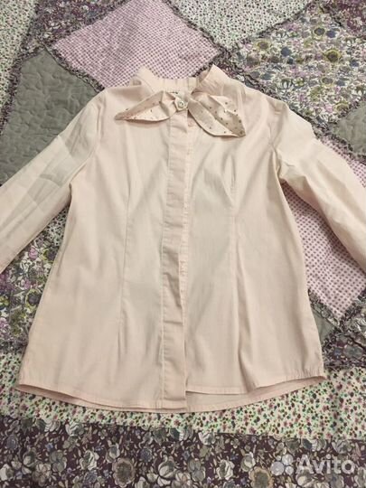 Рубашка школьная 140