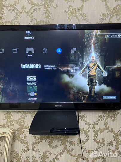 Sony PS3 прошитая слим