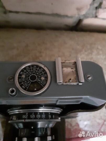 Ретро фотоаппарат смена-7