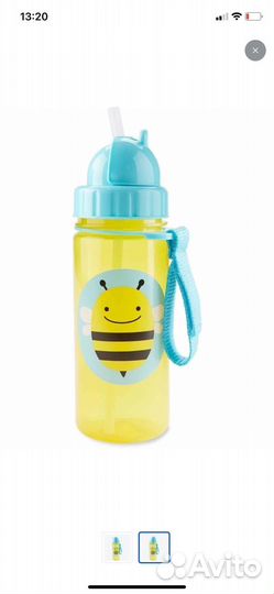 Поильник с трубочкой skip hop