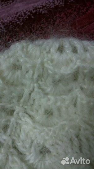 Шапочка из козьего пуха