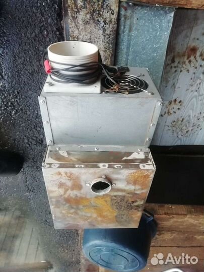 Теплообменник для зимней рыбалки