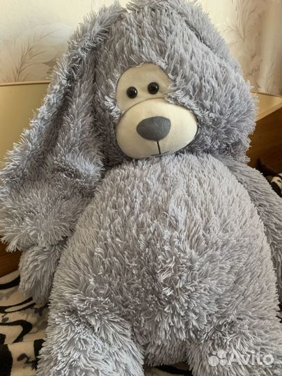 Плюшевый зайка Новый, подаренный, не играный