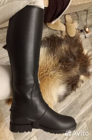 Новые Ботинки для верховой езды резина