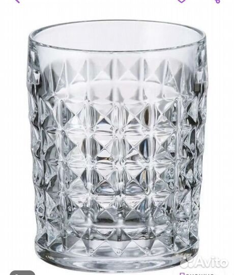 Стаканы 230 мл Crystalite Bohemia Diamond 2шт