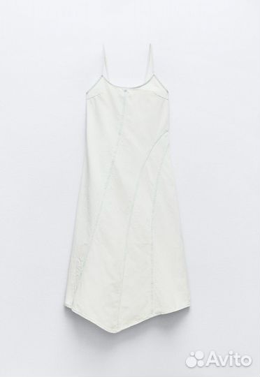 Платье джинсовое, Zara, L