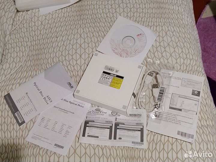 Asus External Slim DVD-RW lite