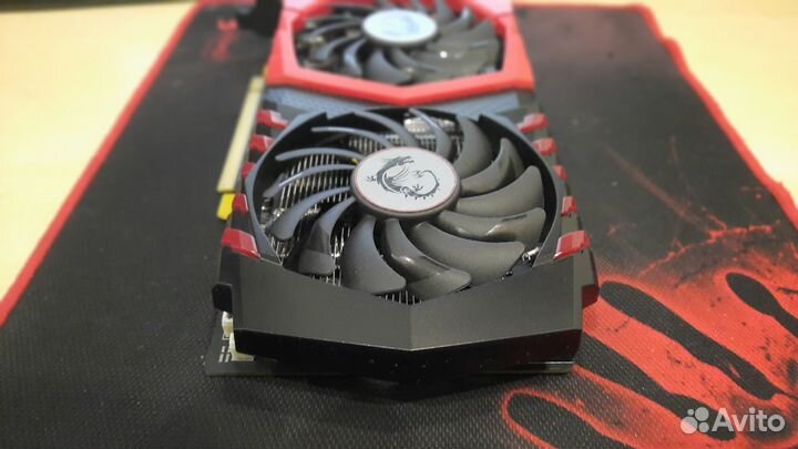 Видеокарта MSI gtx 1050 ti Gaming X 4gb