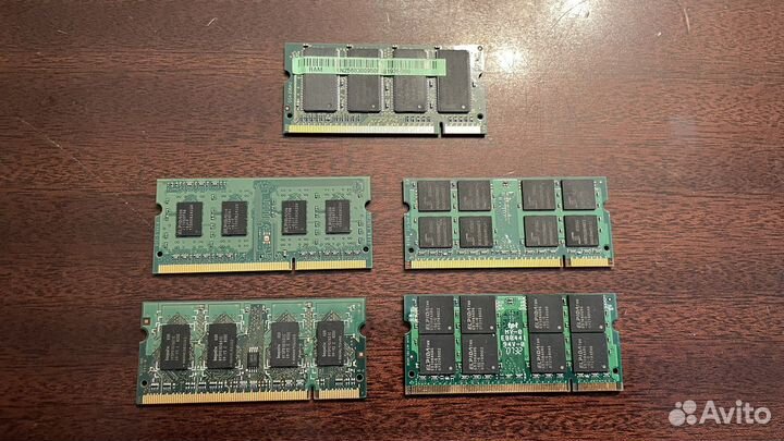 Оперативная память для ноутбука ddr2/ddr3