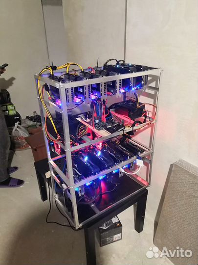 Сборка, настройка, сопровождение майнинг ферм