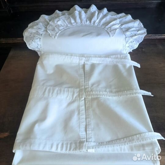 Винтажный конверт для новорождённого