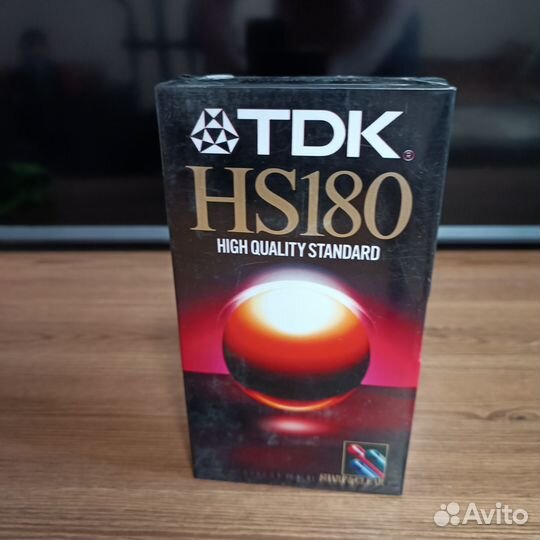 Видеокассета vhs новая TDK