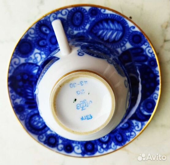 Чайная пара лфз, жар-птица 6пар