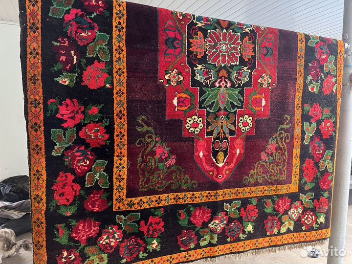 Ковер ручной работа шерстяной 2,14х3м