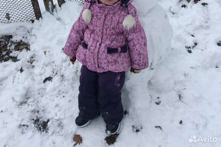 Зимний костюм для девочки