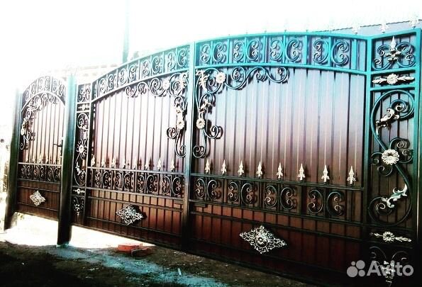 Кованые ворота