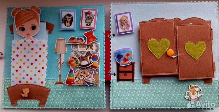 Книга из фетра