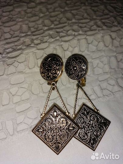 Винтажные клипсы