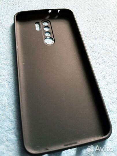 Чехол (клип-кейс) для Xiaomi Redmi 9 (чёрный)