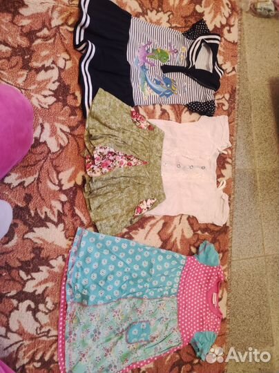 Продам пакет вещей на девочку 98-104