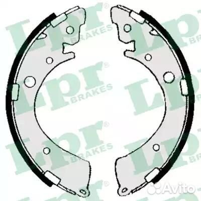 Колодки тормозные барабанные