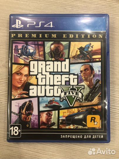 GTA 5 Premium Edition для Sony Ps4