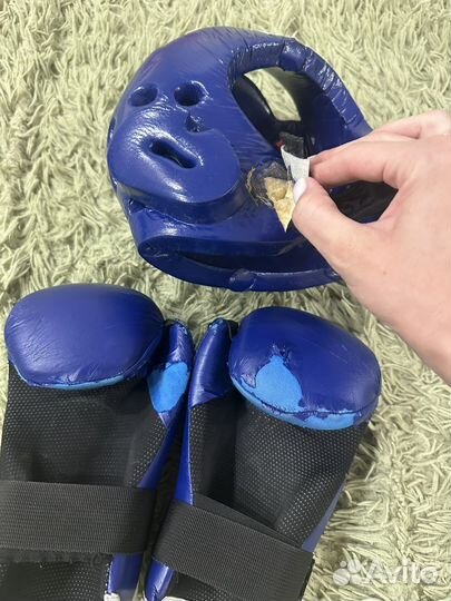 Шлем перчатки