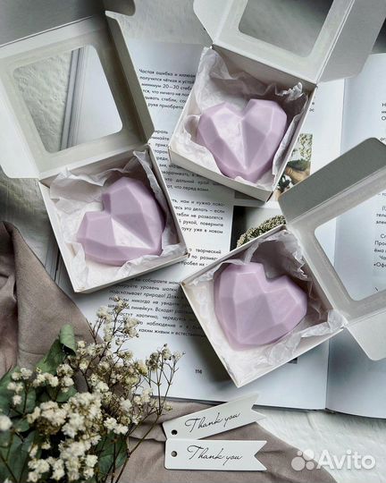 Свадебные бонбоньерки, подарки гостям свечи и мыло