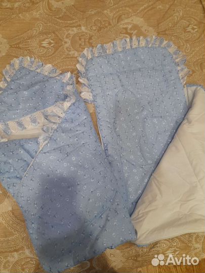 Конверт на выписку для мальчика осень