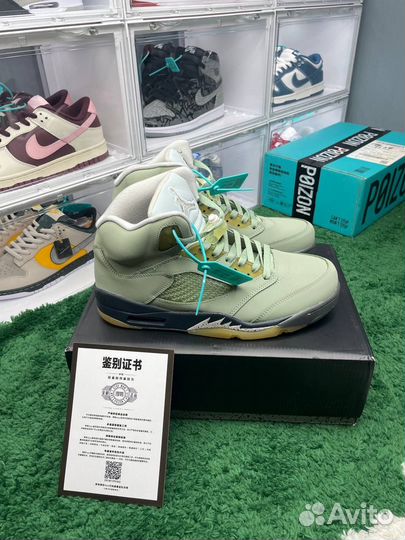 Nike Air Jordan 5 retro Jade Оригинал (Poizon)