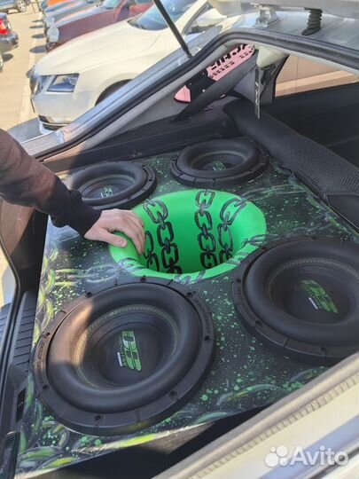 Роспись короба под сабвуферы