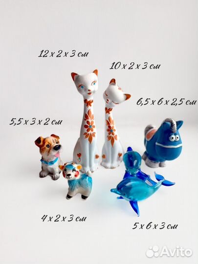 Фигурки фарфоровые