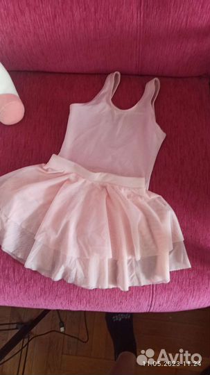 Купальник и юбка Solo для танцев и гимнастики