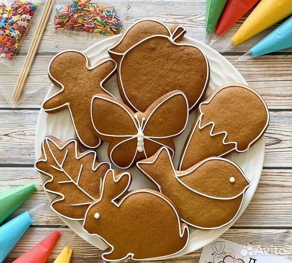 Мастер класс для детей роспись пряников