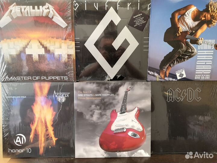 Виниловые пластинки в идеальном состоянии