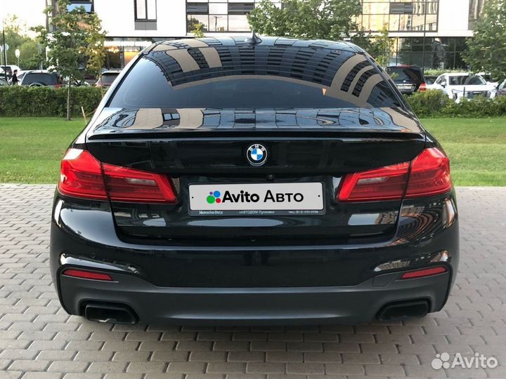 BMW 5 серия 3.0 AT, 2018, 117 000 км