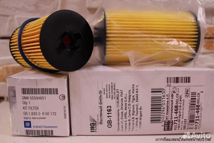 Фильтра все Opel Опель