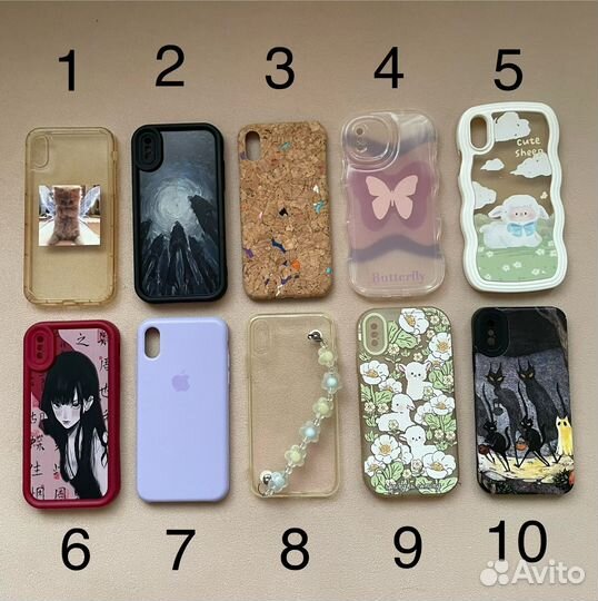 Чехол на iPhone X