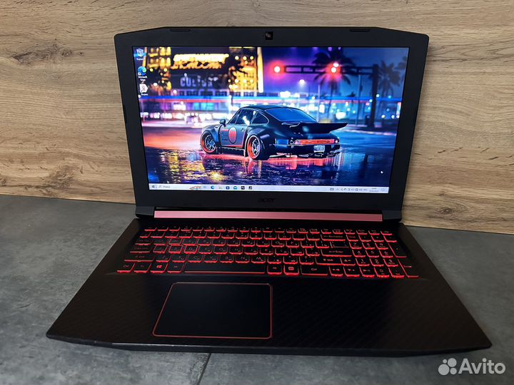 Игровой Acer Nitro core i7 12 потоков GTX 1050TI