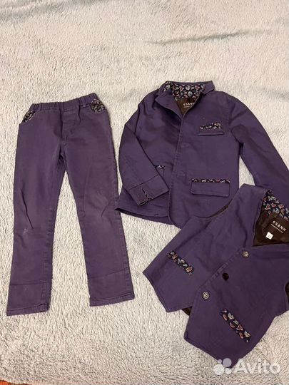 Костюм тройка для мальчика 110см