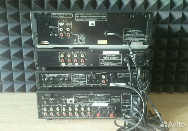 Pioneer A-X900,F-X900,SG-X700,CT-X700W