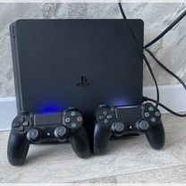 Sony playstation 4 slim 1tb 2 геймпада