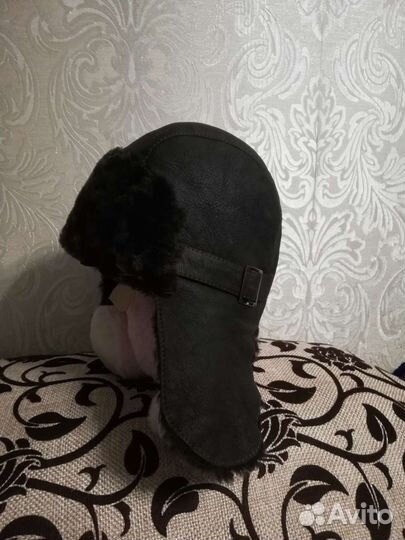 Шапка-ушанка Sagitta натуральная